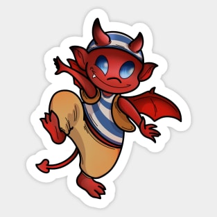 Pirate Imp Sticker